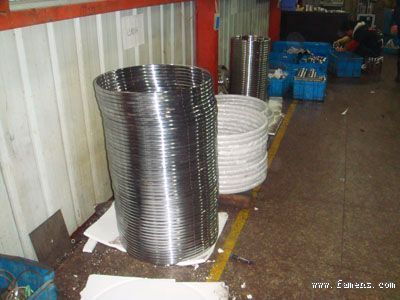 温州市华海密封件公司制造成功大口径2500㎜的金属环垫